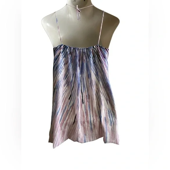 White House Black Market Backless Purple and Pink Dress S - Picture 3 of 12